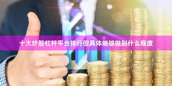 十大炒股杠杆平台排行但具体能够做到什么程度