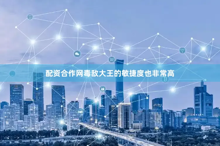配资合作网毒敌大王的敏捷度也非常高